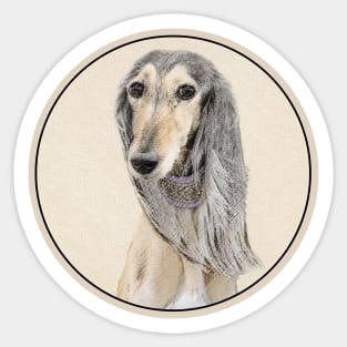 Saluki (Fawn) Sticker